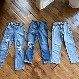 Hollister Jeans Set of 3 Size 0R